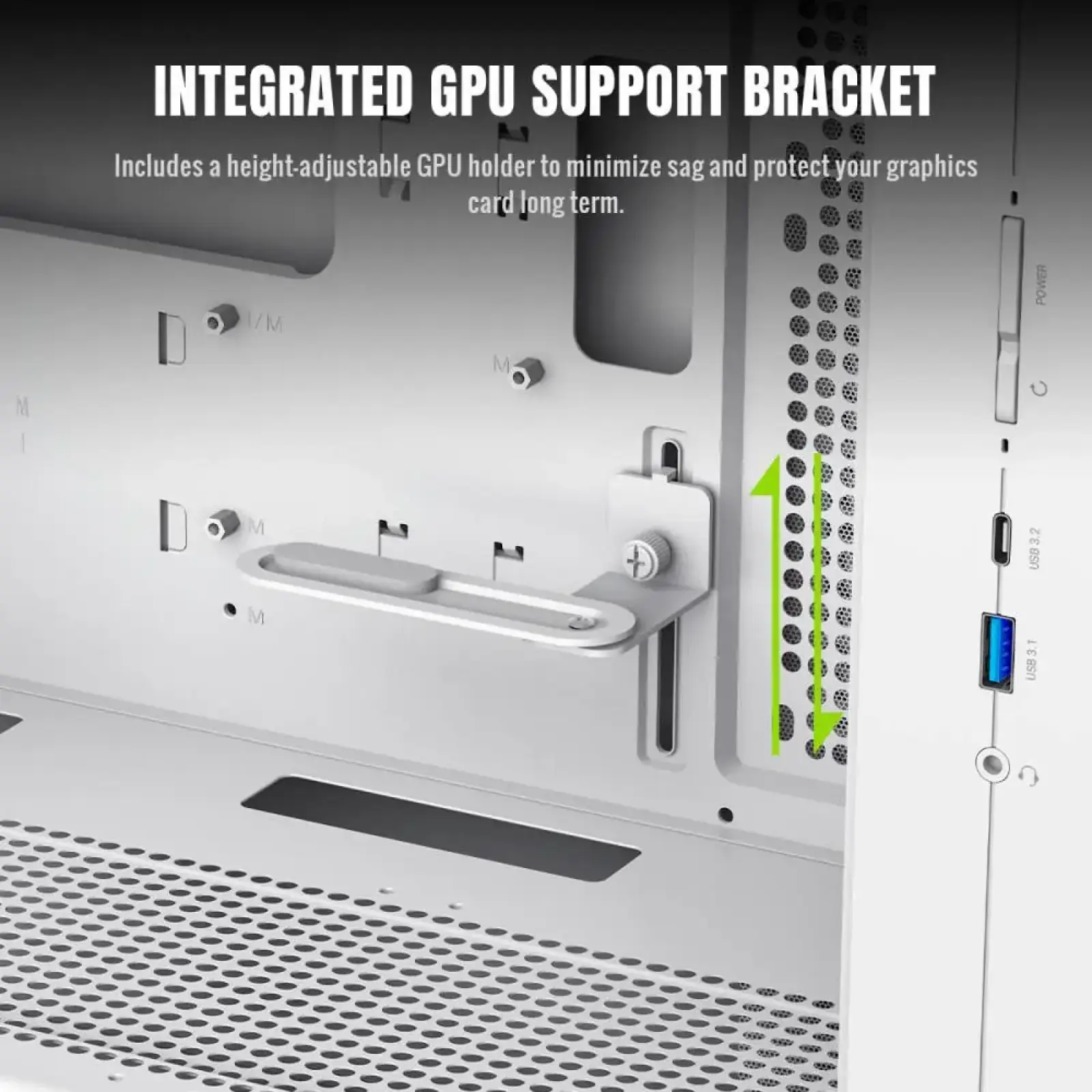 Корпус GAMEMAX М-ATX без блока живлення , загартоване скло , пластик M-ATX,ITX USB 3.0*1, Type -C*1, RGB Co Claw 360 WH UA