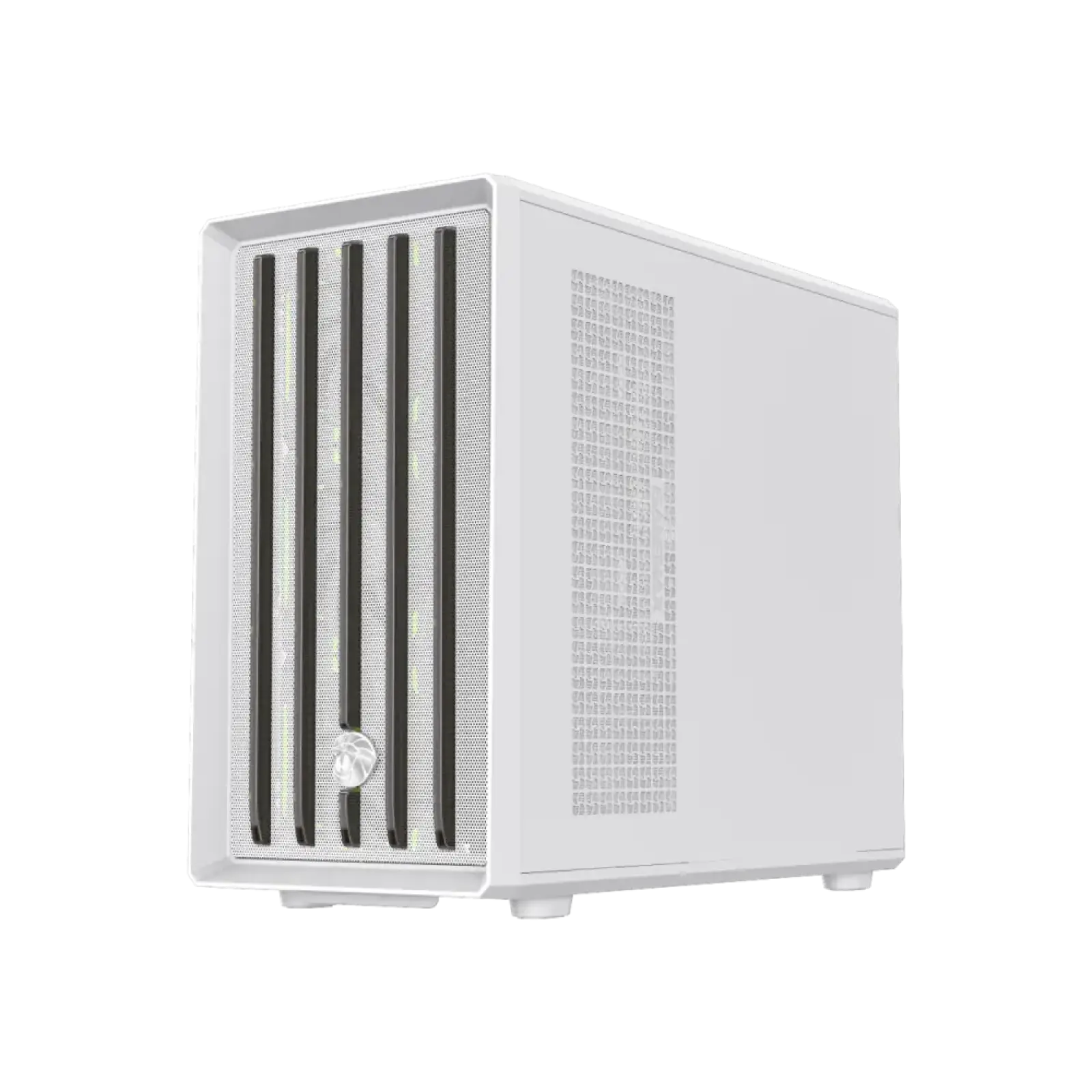 Корпус GAMEMAX М-ATX без блока живлення , загартоване скло , пластик M-ATX,ITX USB 3.0*1, Type -C*1, RGB Co Claw 360 WH UA