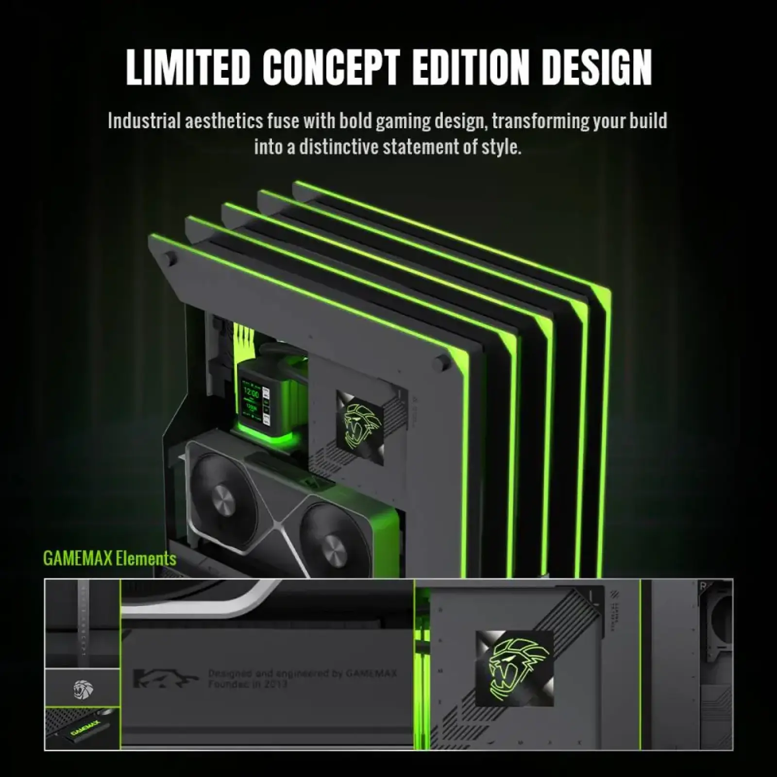 Корпус Gamemax Blade Concept б/БП UA