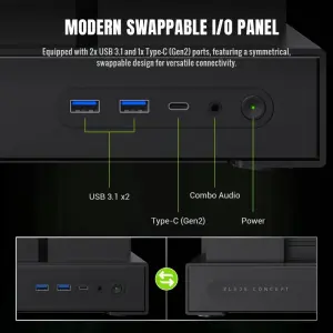 Корпус Gamemax Blade Concept б/БП UA