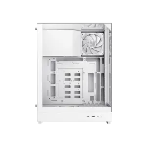 Корпус GAMEMAX М-ATX без блока живлення , загартоване скло , пластик,підтримує вертикальну установку відеокар T20 WH UA