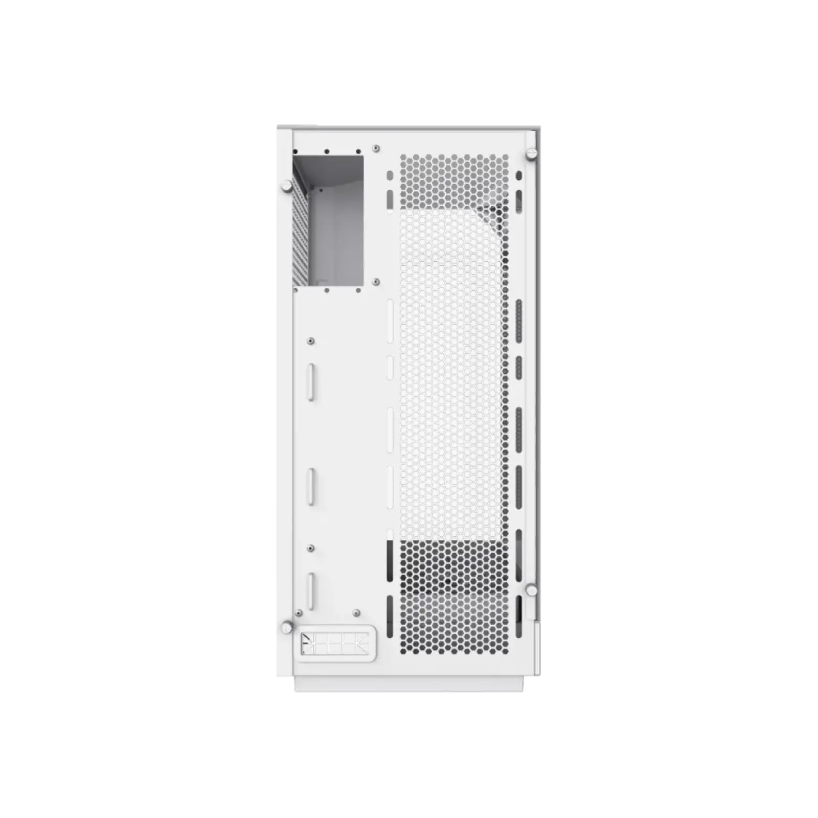 Корпус GAMEMAX М-ATX без блока живлення , загартоване скло , пластик,підтримує вертикальну установку відеокар T20 WH UA
