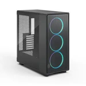 Корпус Fractal Design Epoch XL Black TG RGB Light tint Без БЖ (FD-C-EPO1X-04) UA