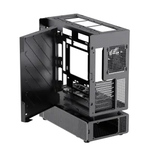 Корпус GAMEMAX комп'ютерний Mid Tower без блока живлення ATX,M-ATX,ITX. (Support BTF),Tempered Glass,Mesh,U N90 BG UA