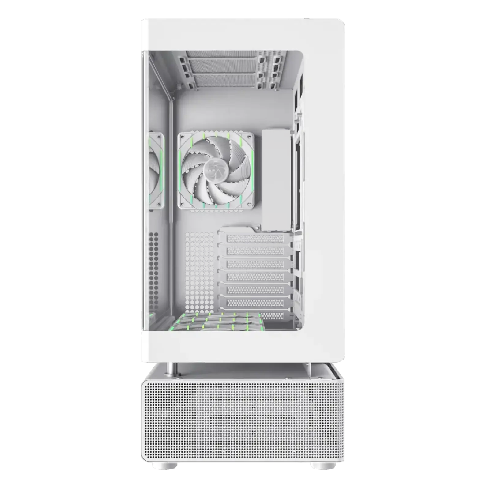 Корпус GAMEMAX комп'ютерний Mid Tower без блока живлення ATX,M-ATX,ITX. (Support BTF),Tempered Glass,Mesh,U N90 WH UA