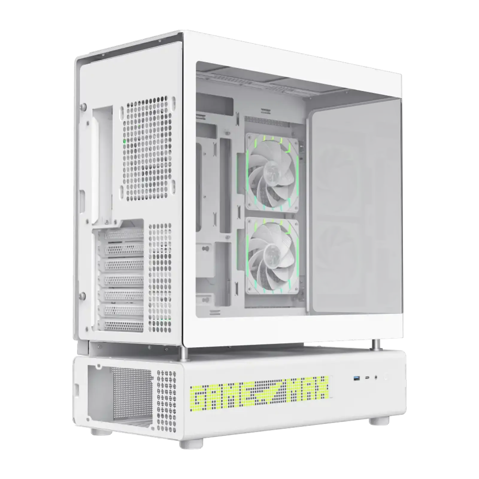 Корпус GAMEMAX комп'ютерний Mid Tower без блока живлення ATX,M-ATX,ITX. (Support BTF),Tempered Glass,Mesh,U N90 WH UA