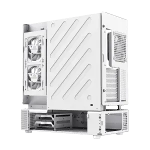 Корпус GAMEMAX комп'ютерний Mid Tower без блока живлення ATX,M-ATX,ITX. (Support BTF),Tempered Glass,Mesh,U N90 WH UA