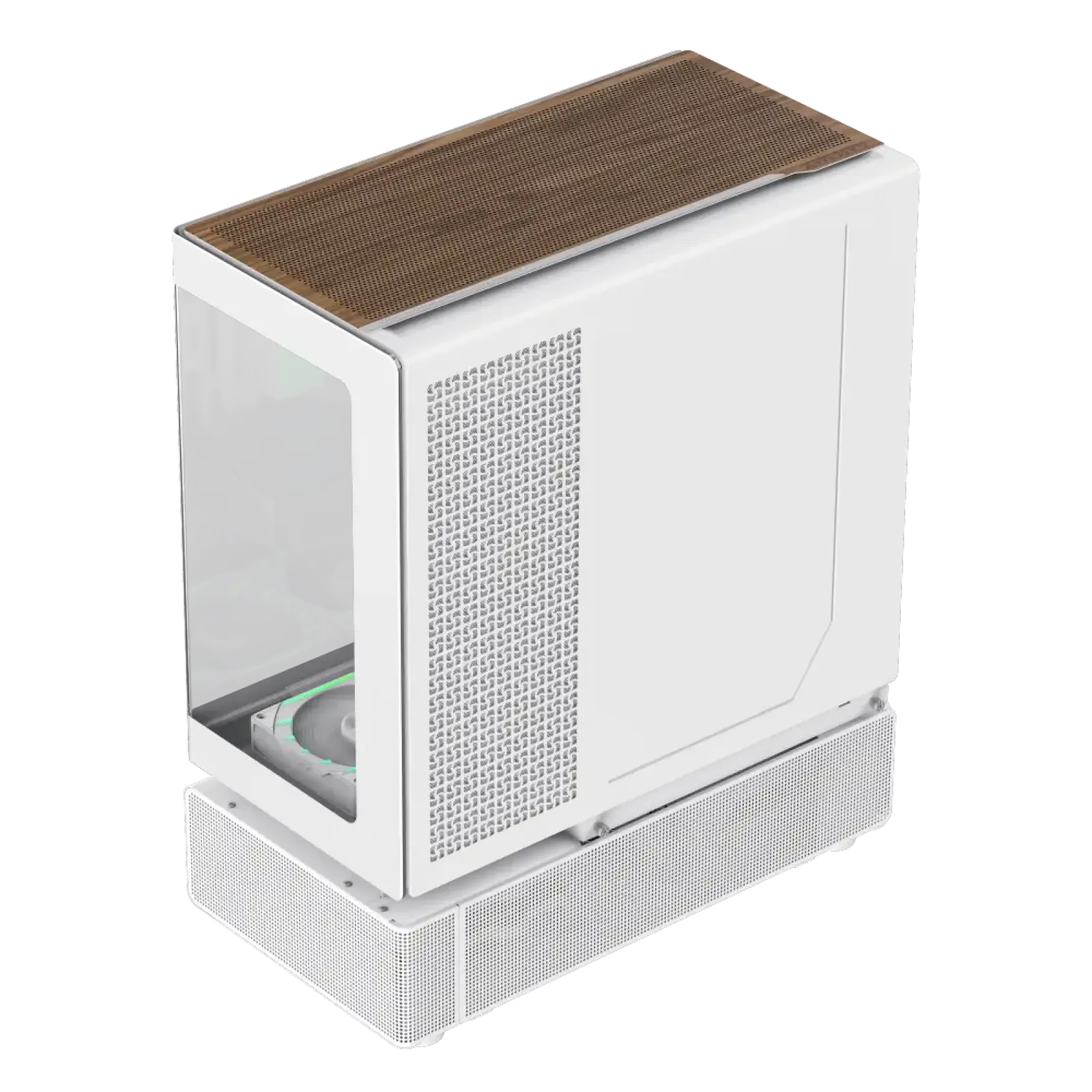 Корпус GAMEMAX комп'ютерний Mid Tower без блока живлення ATX,M-ATX,ITX. (Support BTF),Tempered Glass,Mesh,U N90 WH UA