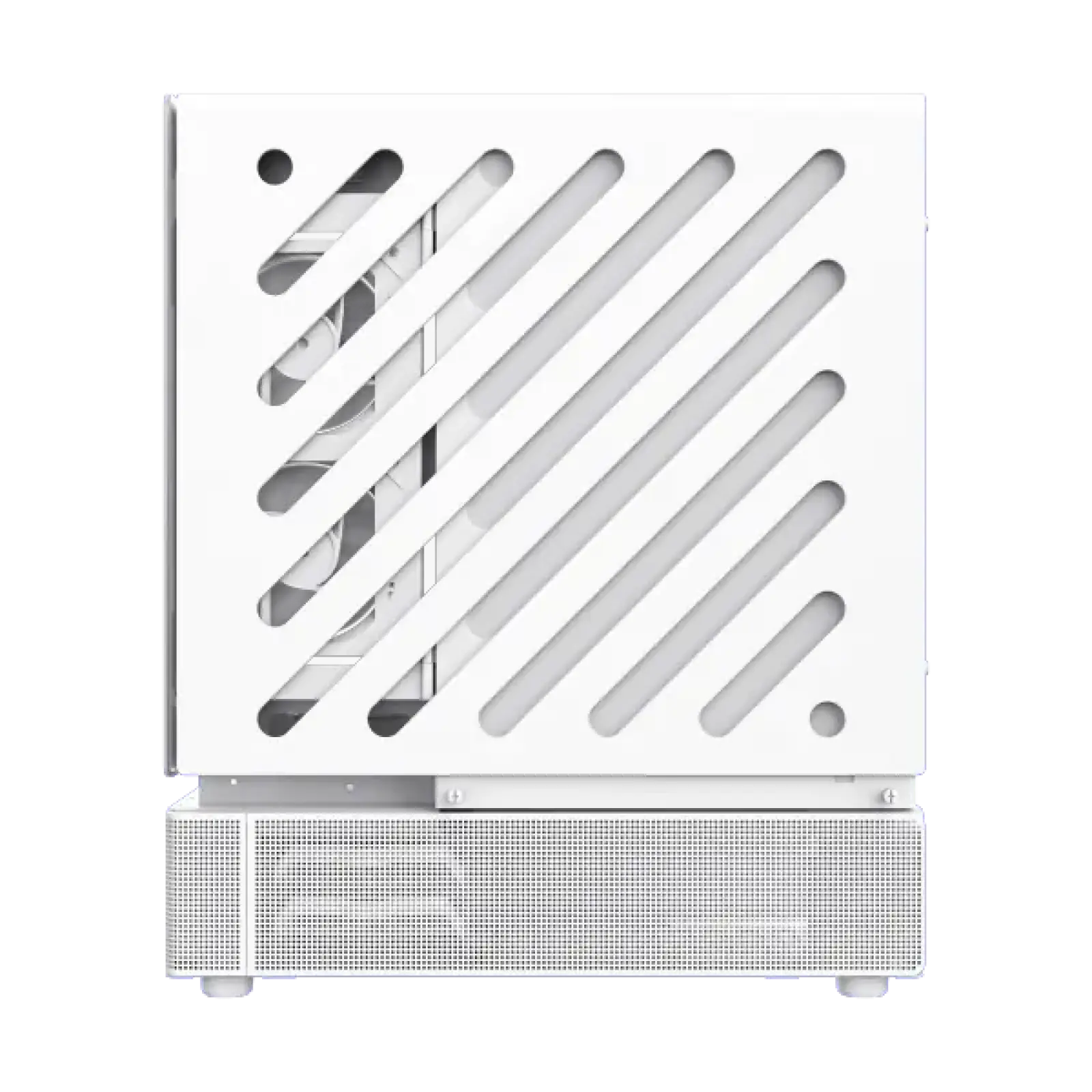 Корпус GAMEMAX комп'ютерний Midi Tower без блока живлення ATX,M-ATX,ITX. (Support BTF),Tempered Glass,Mesh N80 WH UA