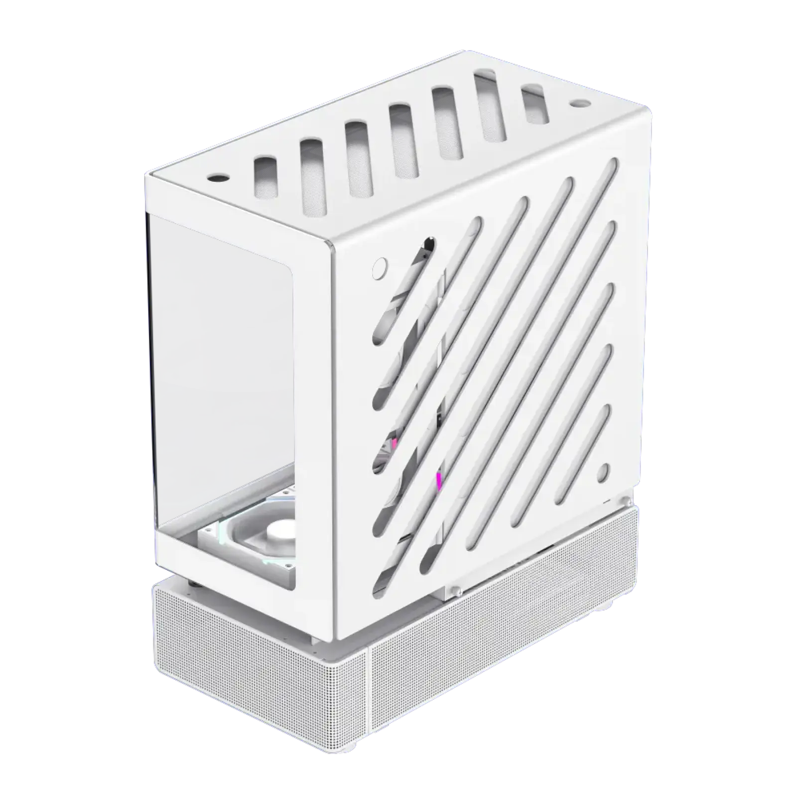 Корпус GAMEMAX комп'ютерний Midi Tower без блока живлення ATX,M-ATX,ITX. (Support BTF),Tempered Glass,Mesh N80 WH UA