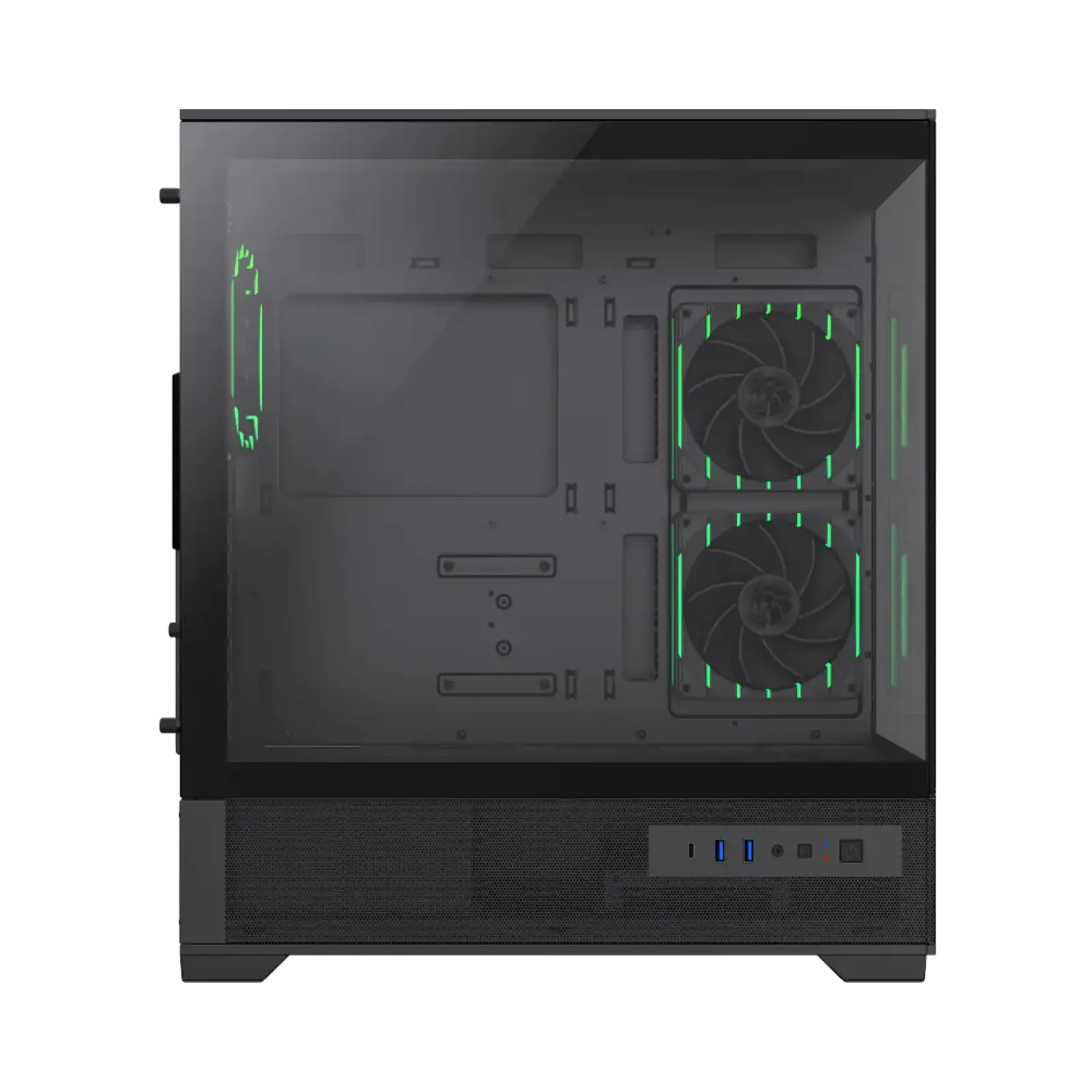 Корпус GAMEMAX комп'ютерний Midi Tower без блока живлення E-ATX,ATX, M-ATX,ITX, Tempered Glass,Mesh,USB3.2x VISTA 2 AB UA