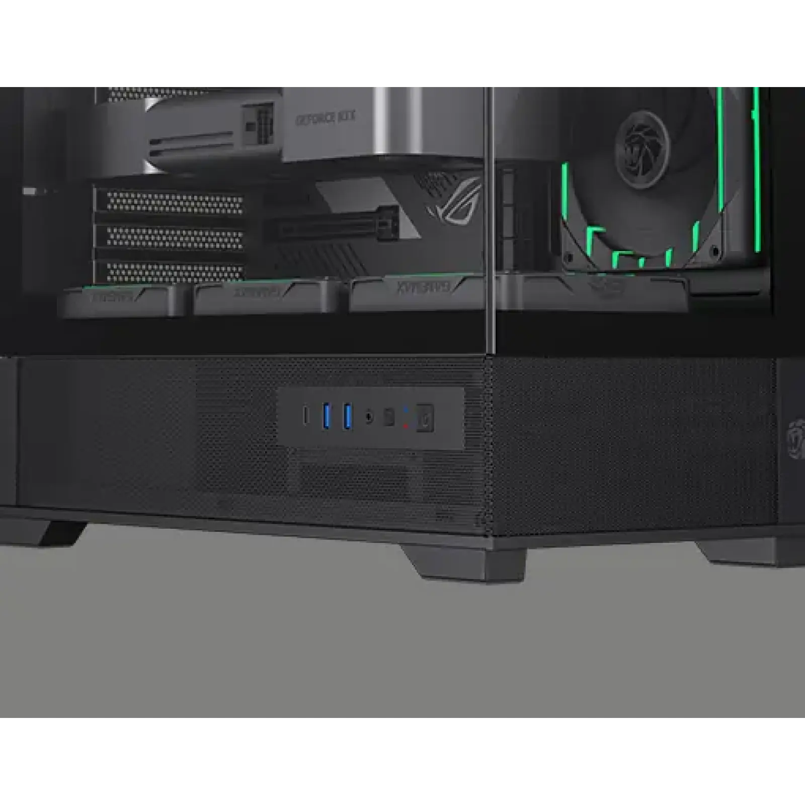 Корпус GAMEMAX комп'ютерний Midi Tower без блока живлення E-ATX,ATX, M-ATX,ITX, Tempered Glass,Mesh,USB3.2x VISTA 2 AB UA