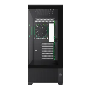 Корпус GAMEMAX комп'ютерний Midi Tower без блока живлення E-ATX,ATX, M-ATX,ITX, Tempered Glass,Mesh,USB3.2x VISTA 2 AB UA