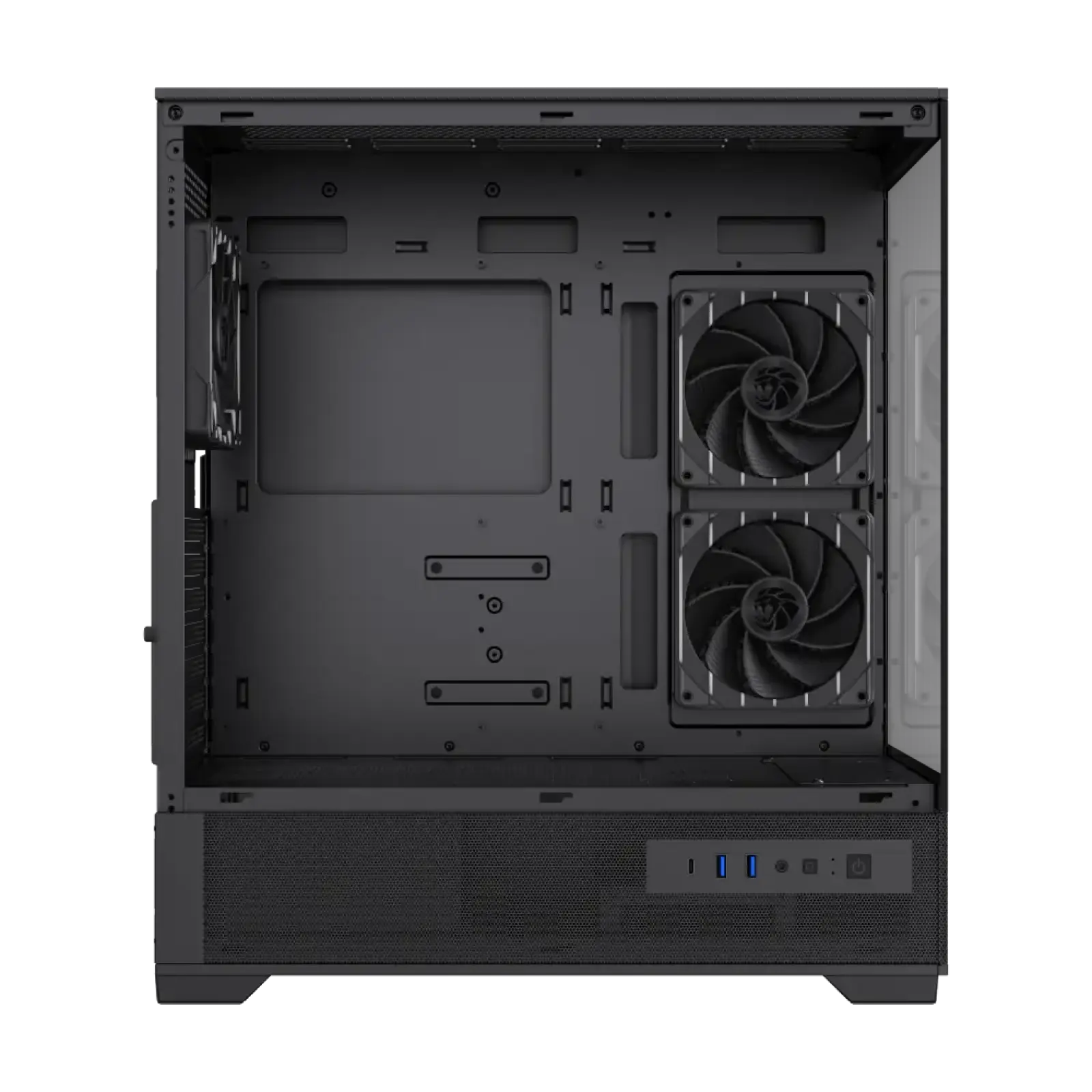 Корпус GAMEMAX комп'ютерний Midi Tower без блока живлення E-ATX,ATX, M-ATX,ITX, Tempered Glass,Mesh,USB3.2x VISTA 2 AB UA