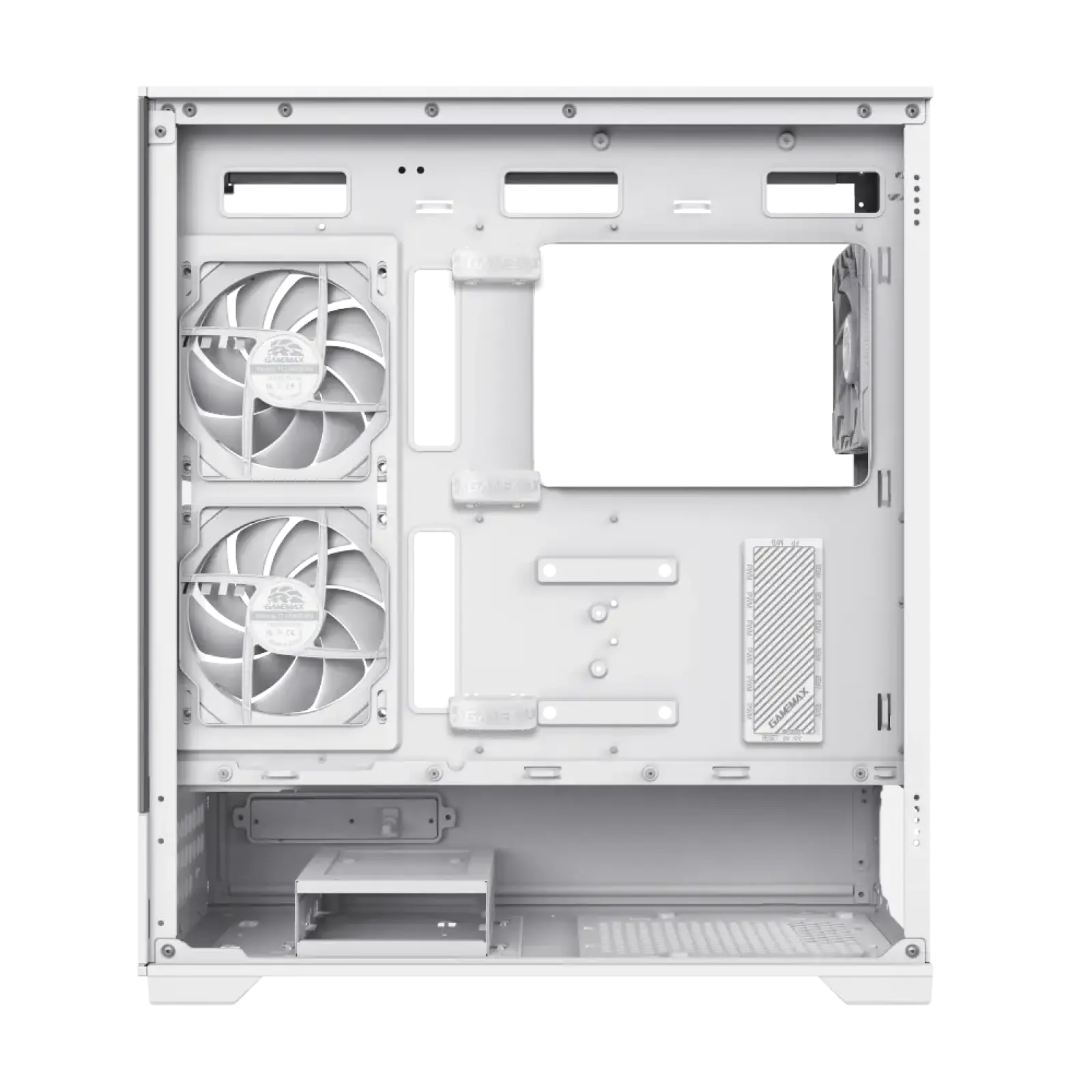Корпус GAMEMAX комп'ютерний Midi Tower без блока живлення E-ATX,ATX, M-ATX,ITX, Tempered Glass,Mesh,USB3.2x VISTA 2 AW UA