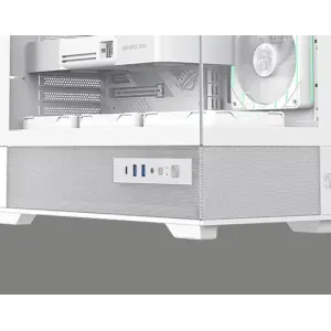 Корпус GAMEMAX комп'ютерний Midi Tower без блока живлення E-ATX,ATX, M-ATX,ITX, Tempered Glass,Mesh,USB3.2x VISTA 2 AW UA