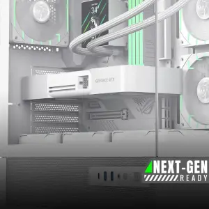 Корпус GAMEMAX комп'ютерний Midi Tower без блока живлення E-ATX,ATX, M-ATX,ITX, Tempered Glass,Mesh,USB3.2x VISTA 2 AW UA