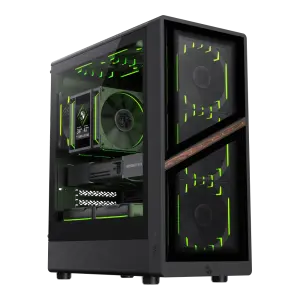 Корпус GAMEMAX комп'ютерний Mini Tower без блока живлення M-ATX,ITX, Tempered Glass,Mesh,USB2.0*1,USB3.0*1 AERIS 330 GB UA