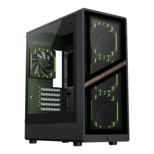 Корпус GAMEMAX комп'ютерний Mini Tower без блока живлення M-ATX,ITX, Tempered Glass,Mesh,USB2.0*1,USB3.0*1 AERIS 330 GB UA