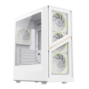 Корпус GAMEMAX комп'ютерний Mini Tower без блока живлення M-ATX,ITX, Tempered Glass,Mesh,USB2.0*1,USB3.0*1 AERIS 330 GW UA