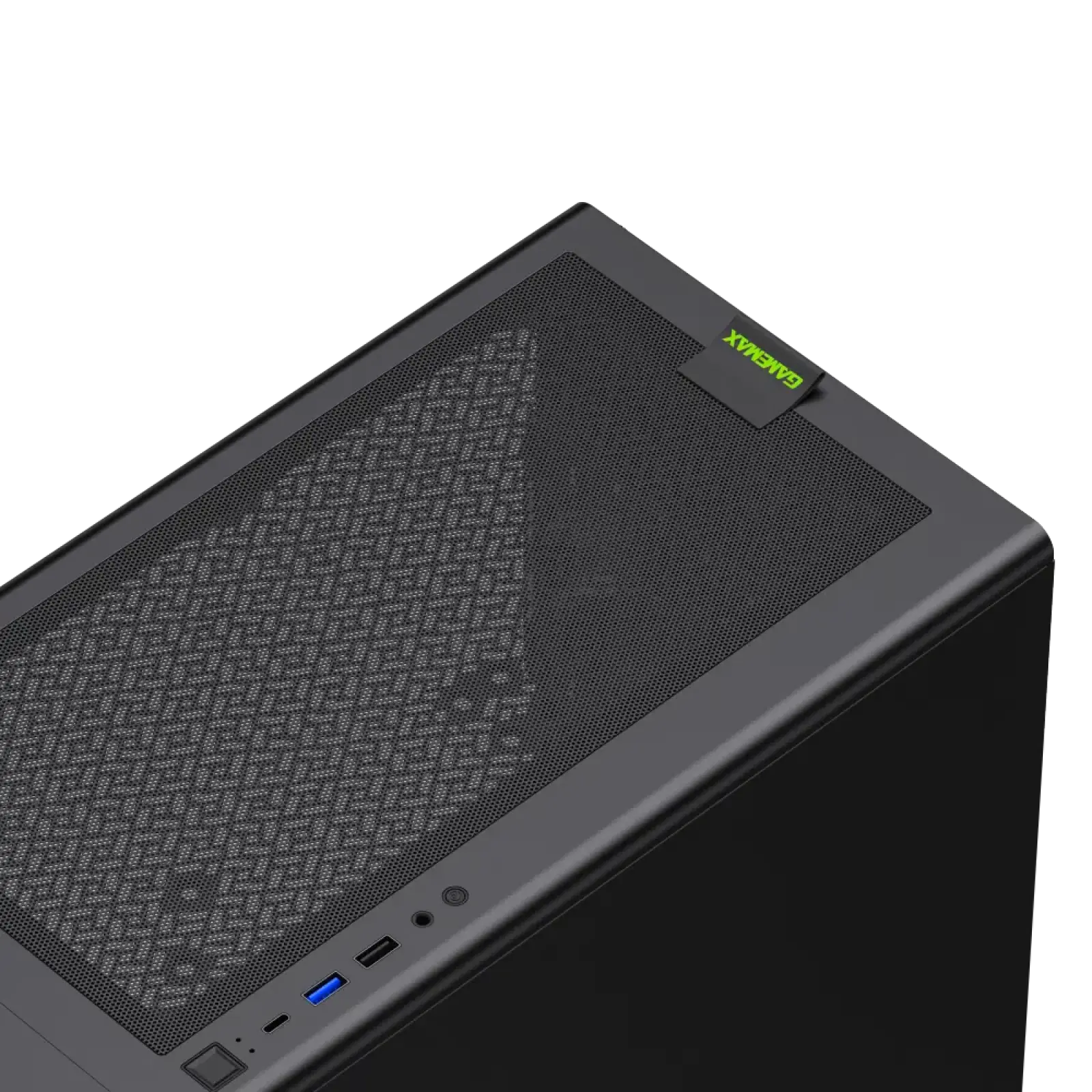 Корпус GAMEMAX комп'ютерний Mini Tower без блока живлення M-ATX,ITX, Tempered Glass,Mesh,USB2.0*1,USB3.0*1 AERIS 330 MB UA