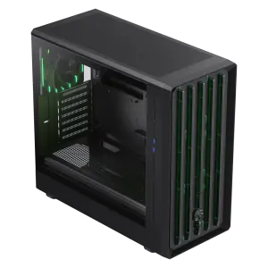 Корпус GAMEMAX комп'ютерний Mid Tower без блока живлення ATX, M-ATX,ITX, Tempered Glass,Mesh,USB3.0x2,Type- CLAW 460 BK UA