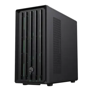 Корпус GAMEMAX комп'ютерний Mid Tower без блока живлення ATX, M-ATX,ITX, Tempered Glass,Mesh,USB3.0x2,Type- CLAW 460 BK UA
