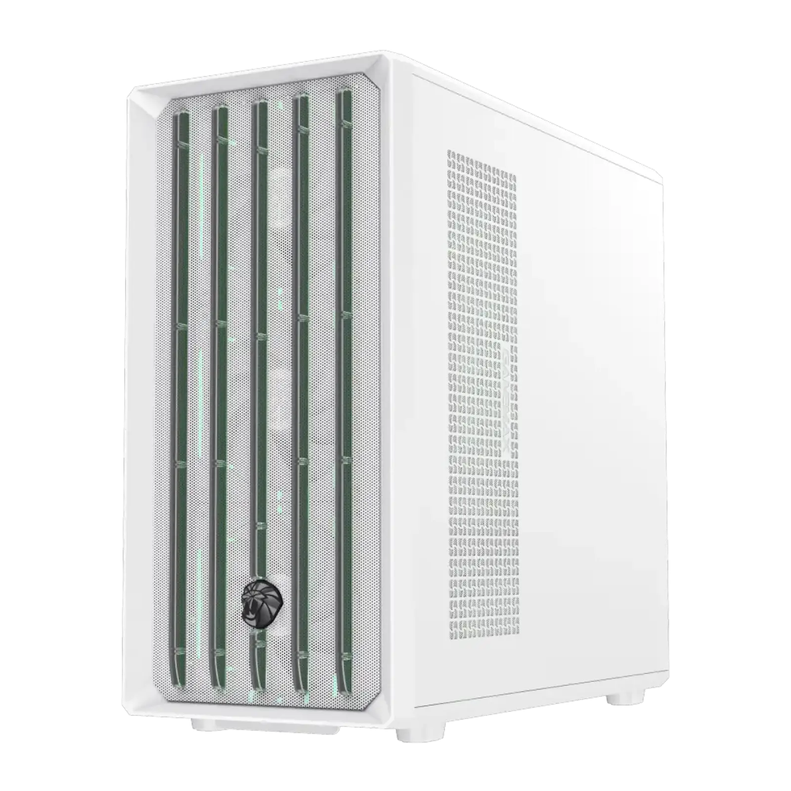 Корпус GAMEMAX комп'ютерний Mid Tower без блока живлення ATX, M-ATX,ITX, Tempered Glass,Mesh,USB3.0x2,Type- CLAW 460 WH UA