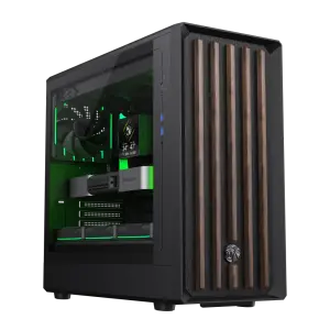 Корпус GAMEMAX комп'ютерний Midi Tower без блока живлення ATX, M-ATX,ITX, Tempered Glass,Mesh,USB3.2x2,Type CLAW 460 WB UA