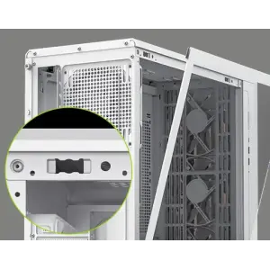 Корпус GAMEMAX комп'ютерний Midi Tower без блока живлення ATX, M-ATX,ITX, Tempered Glass,Mesh,USB3.2x2,Type CLAW 460 WW UA