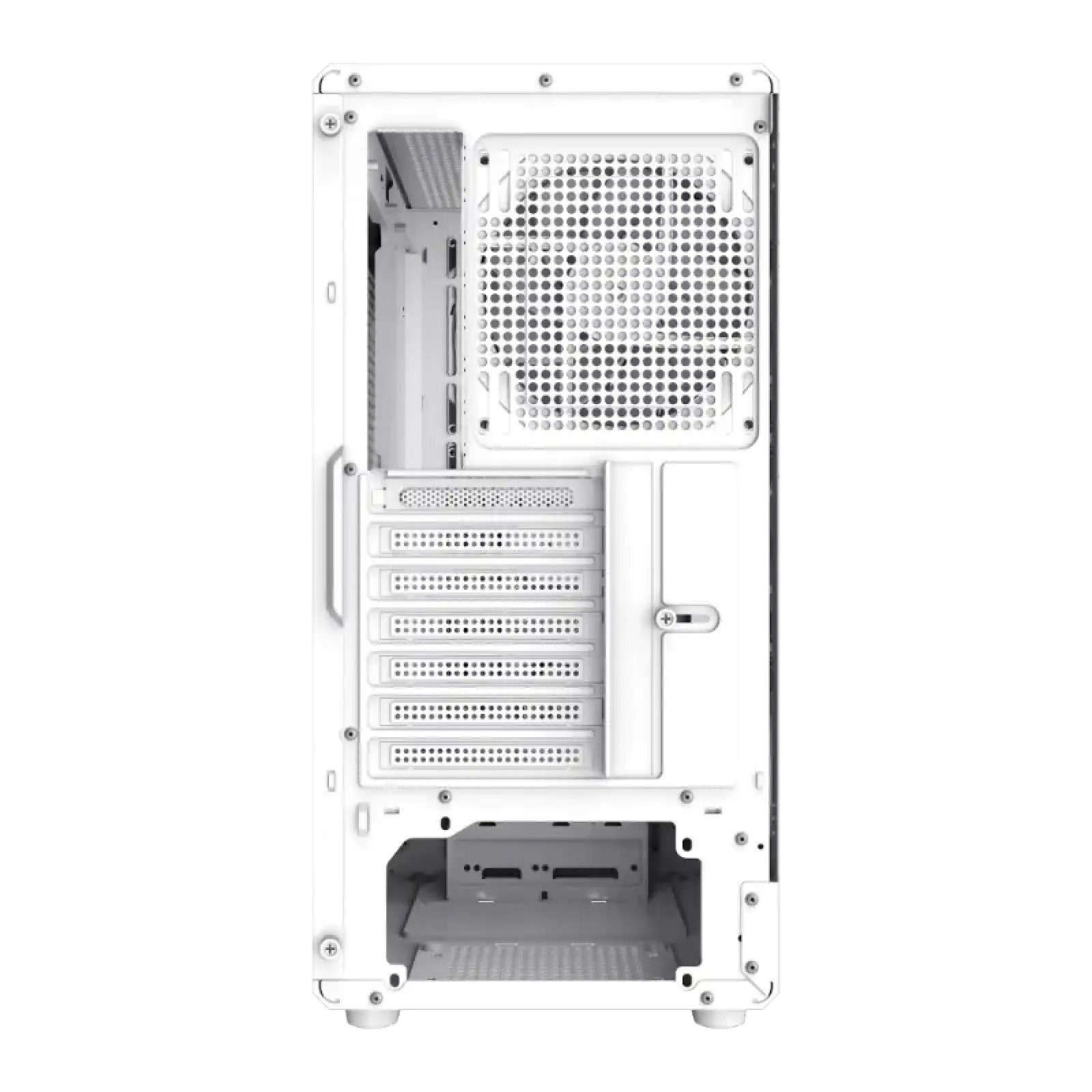 Корпус GAMEMAX комп'ютерний Midi Tower без блока живлення ATX, M-ATX,ITX, Tempered Glass,Mesh,USB3.2x2,Type CLAW 460 WW UA