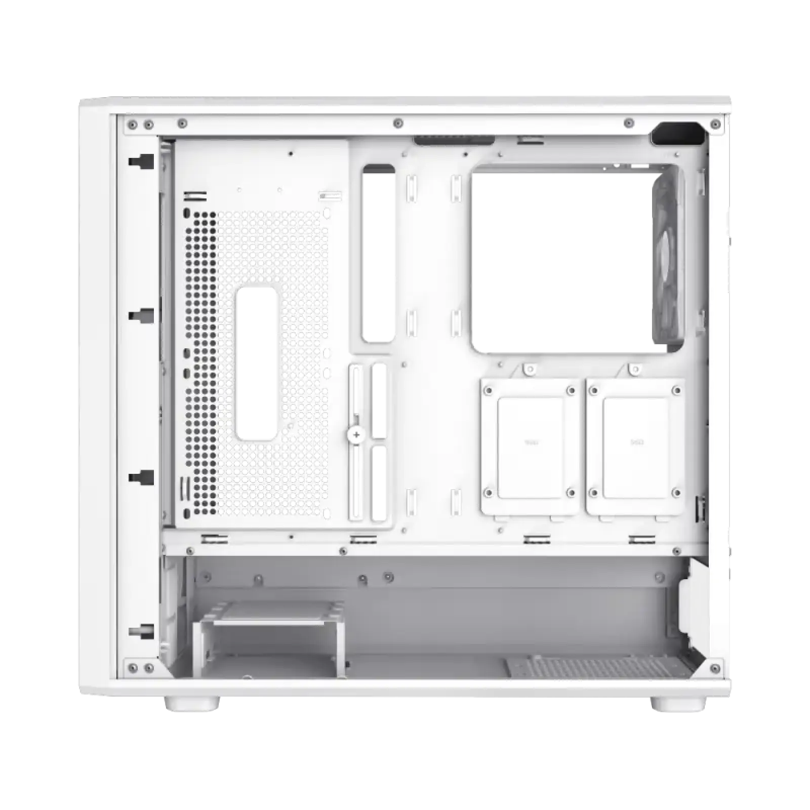 Корпус GAMEMAX комп'ютерний Midi Tower без блока живлення ATX, M-ATX,ITX, Tempered Glass,Mesh,USB3.2x2,Type CLAW 460 WW UA