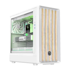 Корпус GAMEMAX комп'ютерний Midi Tower без блока живлення ATX, M-ATX,ITX, Tempered Glass,Mesh,USB3.2x2,Type CLAW 460 WW UA