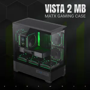 Корпус GameMax Vista 2 MB Без БЖ UA