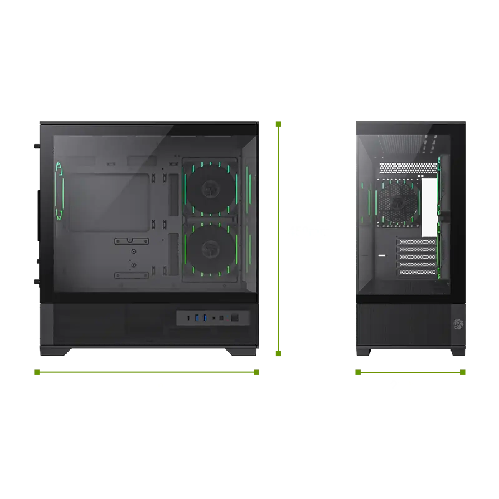 Корпус GameMax Vista 2 MB Без БЖ UA