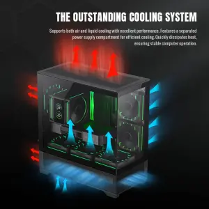 Корпус GameMax Vista 2 MB Без БЖ UA