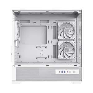 Корпус GAMEMAX комп'ютерний Mini Tower без блока живлення M-ATX,ITX, Tempered Glass,USB3.2x2,Type-C, Combo VISTA 2 MW UA