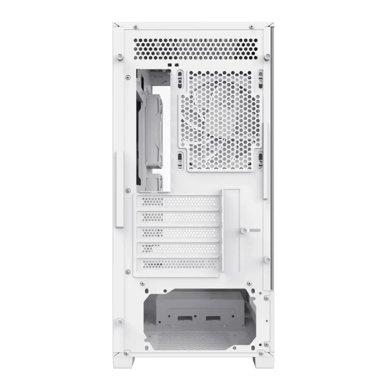 Корпус GAMEMAX комп'ютерний Mini Tower без блока живлення M-ATX,ITX, Tempered Glass,USB3.2x2,Type-C, Combo VISTA 2 MW UA