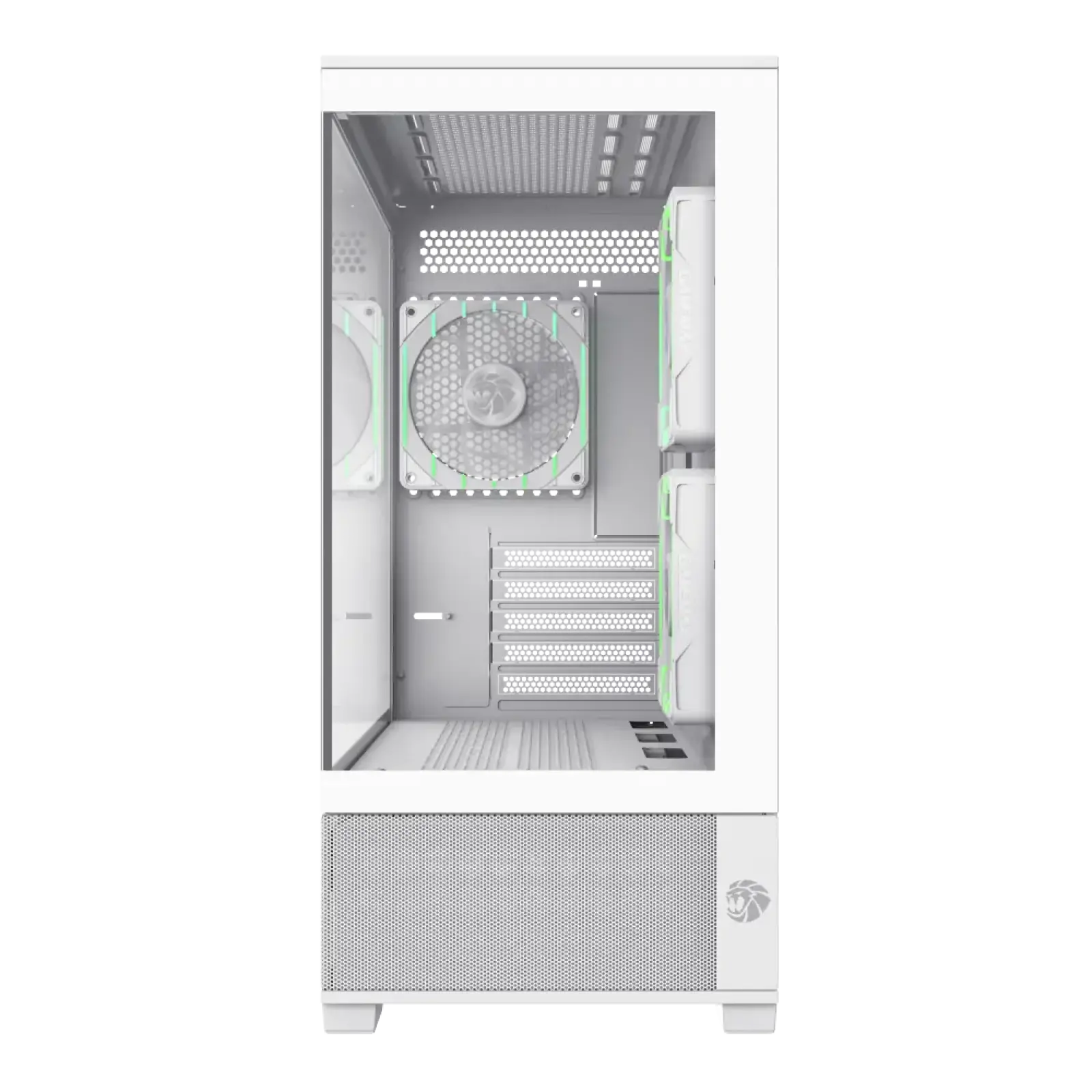 Корпус GAMEMAX комп'ютерний Mini Tower без блока живлення M-ATX,ITX, Tempered Glass,USB3.2x2,Type-C, Combo VISTA 2 MW UA