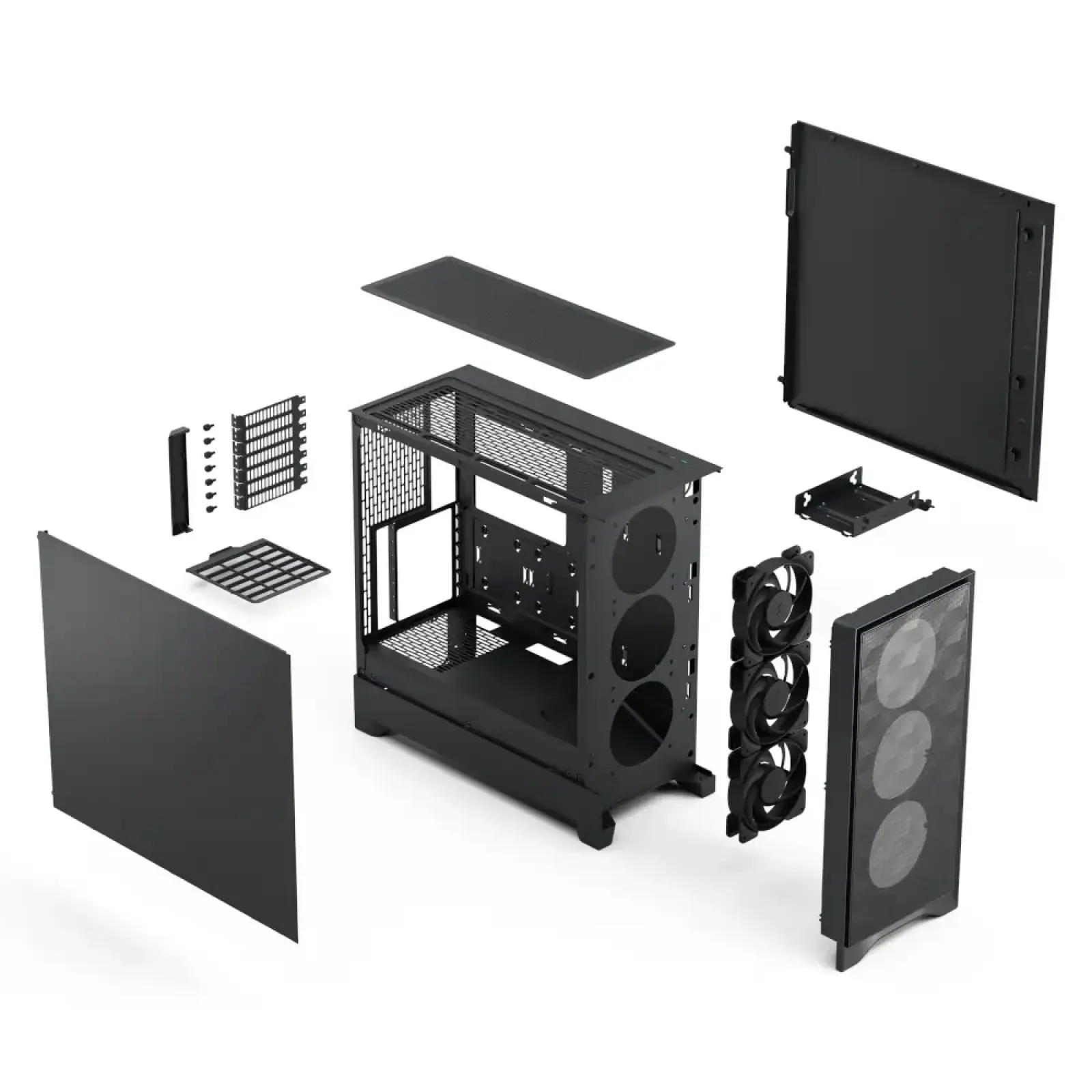 Корпус Fractal Design Pop 2 Air Solid Black Без БЖ (FD-C-POA2A-01) UA