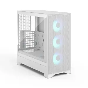 Корпус Fractal Design Pop 2 Air White TG RGB Без БЖ (FD-C-POA2A-04) UA