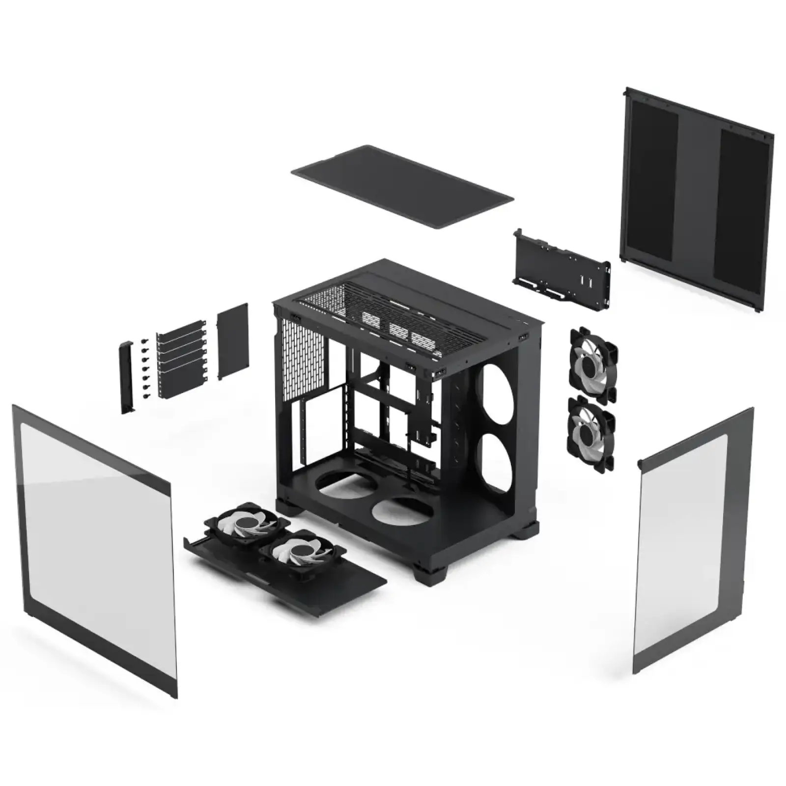 Корпус Fractal DESIGN Pop 2 Vision Black RGB (FD-C-POV2A-02) UA