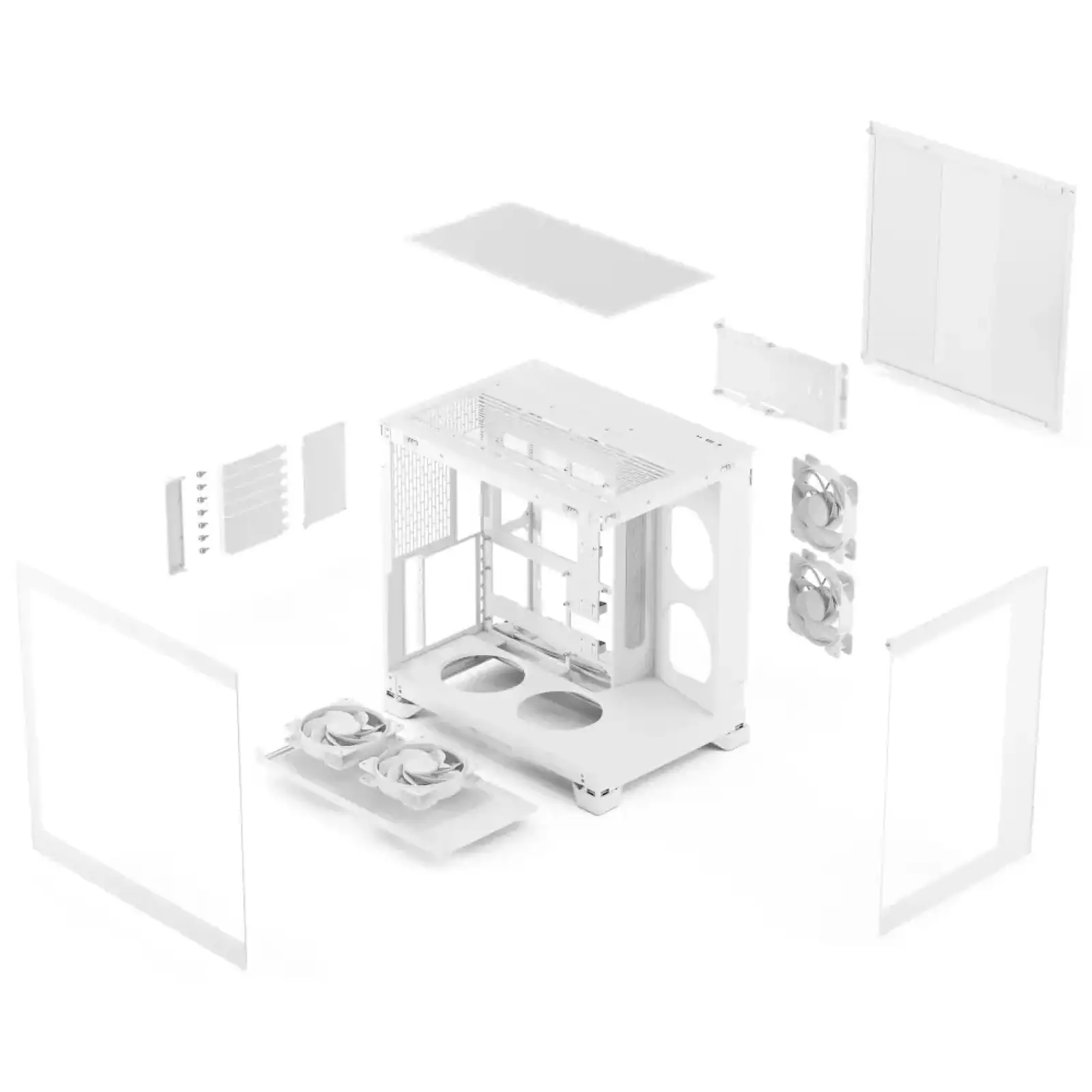 Корпус Fractal DESIGN Pop 2 Vision White RGB (FD-C-POV2A-03) UA