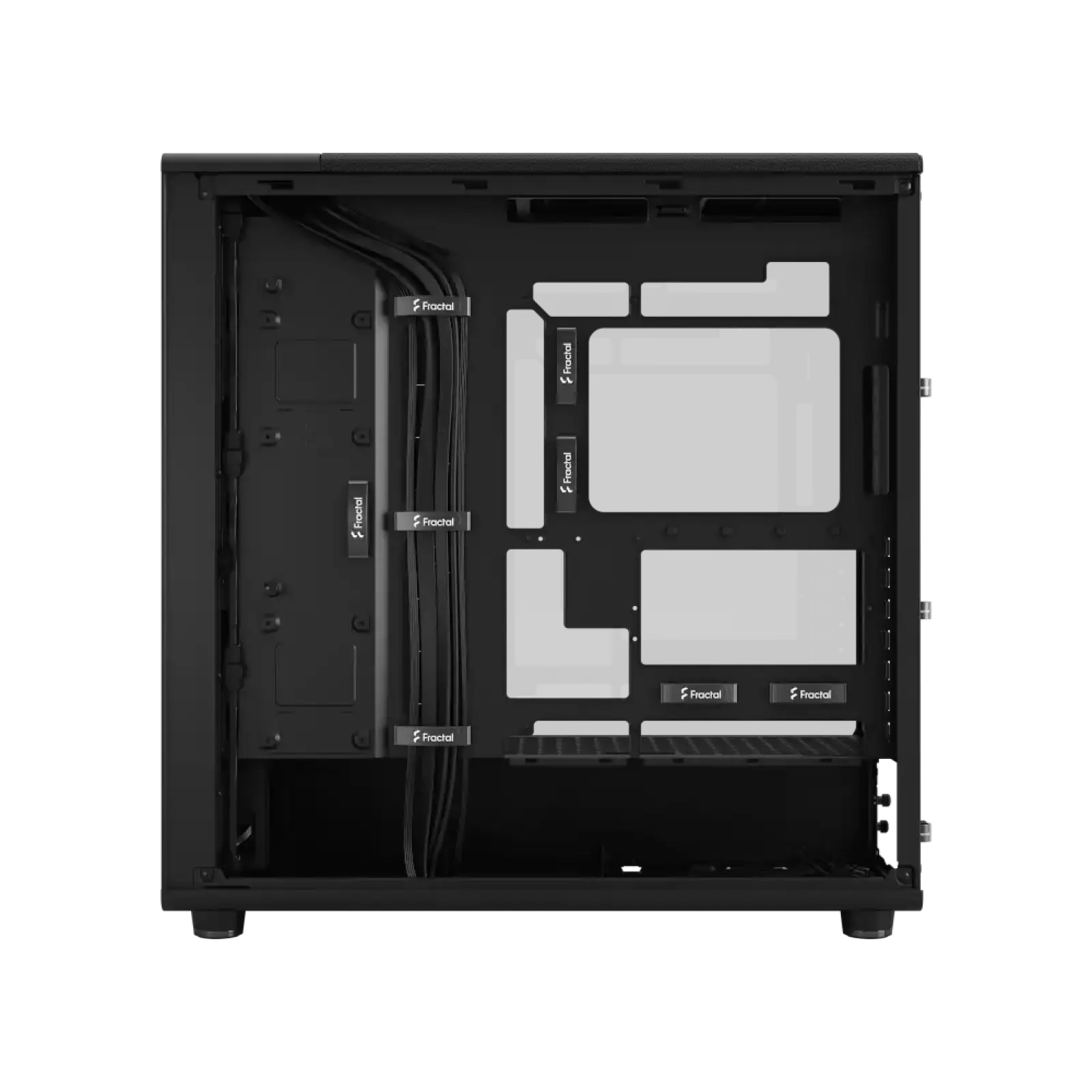 Корпус FRACTAL DESIGN E-ATX (до 275 мм) без БЖ, чорний, з загарнтованим склом North XL Momentum Edition FD-C-NOR1X-07 UA