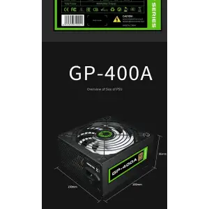 Блок живлення GameMax GP-400A UA