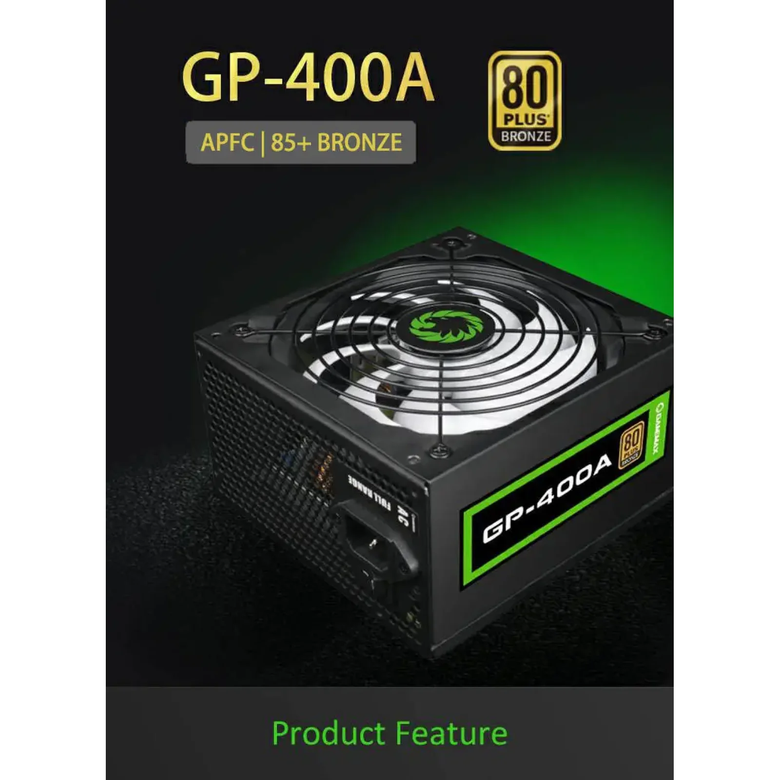 Блок живлення GameMax GP-400A UA