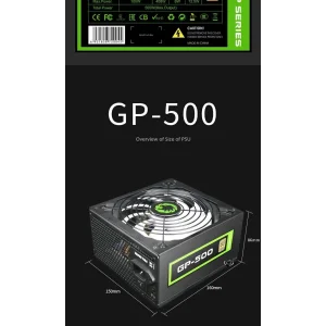 Блок живлення GameMax GP-500 UA