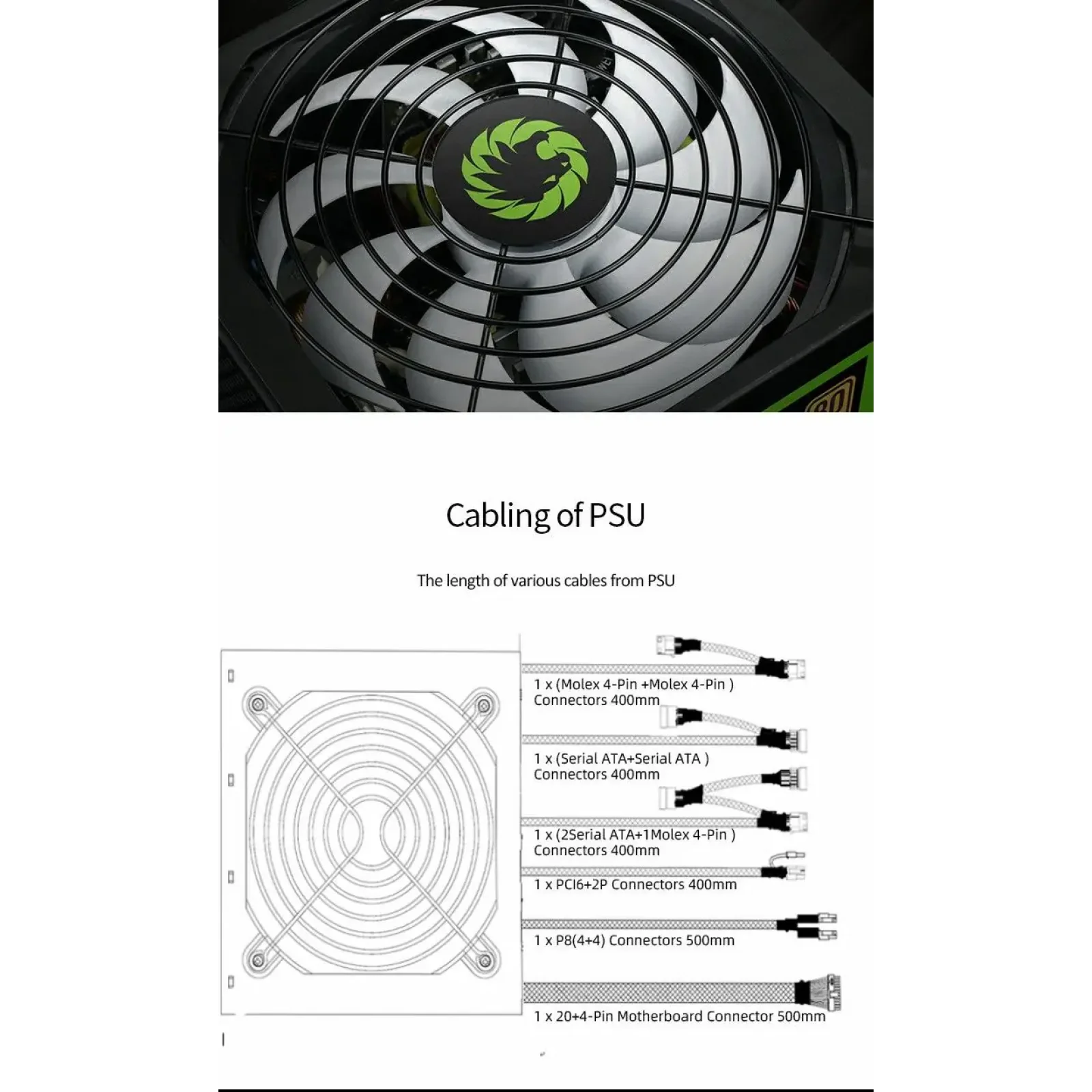 Блок живлення GAMEMAX GP-550 UA