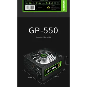 Блок живлення GAMEMAX GP-550 UA
