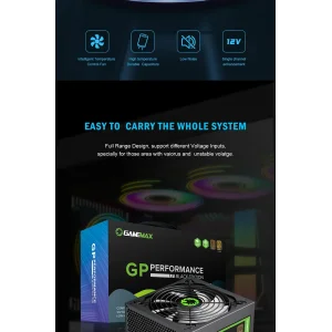 Блок живлення GAMEMAX GP-650 UA